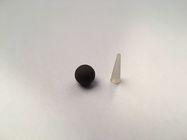 Waschender -Vollgummi-Steinball, industrielle Gummibälle des Schwarz-6mm